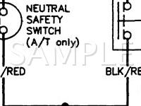 1990 Honda Accord LX 2.2 L4 GAS Wiring Diagram