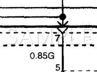 2004 Hyundai Elantra GLS 2.0 L4 GAS Wiring Diagram