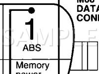 2005 Hyundai Accent GLS 1.6 L4 GAS Wiring Diagram
