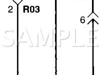 2005 Hyundai Elantra GLS 2.0 L4 GAS Wiring Diagram