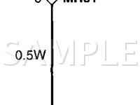 2005 Hyundai Elantra GLS 2.0 L4 GAS Wiring Diagram