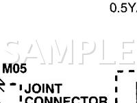 2005 Hyundai Santa FE  2.7 V6 GAS Wiring Diagram