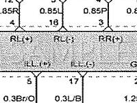 2006 Hyundai Azera Limited 3.8 V6 GAS Wiring Diagram