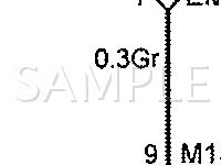 2008 Hyundai Tucson GLS 2.0 L4 GAS Wiring Diagram