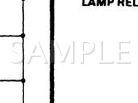 1989 Hyundai Sonata  2.4 L4 GAS Wiring Diagram