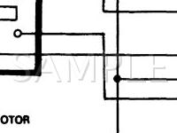 1989 Hyundai Sonata Deluxe 2.4 L4 GAS Wiring Diagram