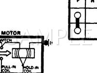 1991 Hyundai Scoupe LS 1.5 L4 GAS Wiring Diagram