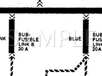 1993 Hyundai Scoupe  1.5 L4 GAS Wiring Diagram