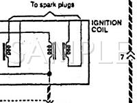 1993 Hyundai Sonata  3.0 V6 GAS Wiring Diagram