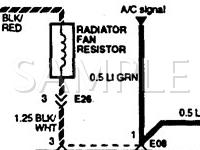 1994 Hyundai Scoupe LS 1.5 L4 GAS Wiring Diagram