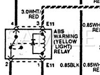 1994 Hyundai Sonata GL 3.0 V6 GAS Wiring Diagram