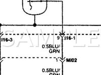 1996 Hyundai Sonata GLS 3.0 V6 GAS Wiring Diagram