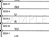 2004 Jaguar XJ8  4.2 V8 GAS Wiring Diagram