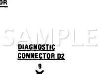 1986 Jeep Wagoneer Limited 2.5 L4 GAS Wiring Diagram