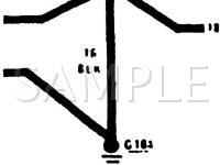 1988 Jeep Cherokee Laredo 4.0 L6 GAS Wiring Diagram
