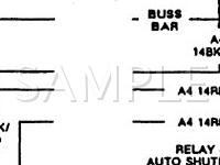 1991 Jeep Comanche Eliminator 4.0 L6 GAS Wiring Diagram