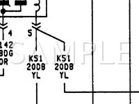 1992 Jeep Cherokee  4.0 L6 GAS Wiring Diagram