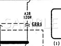 1995 Jeep Cherokee SE 4.0 L6 GAS Wiring Diagram
