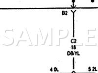 1997 Jeep Grand Cherokee Laredo 5.2 V8 GAS Wiring Diagram