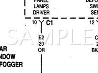 1999 Jeep Grand Cherokee Limited 4.0 L6 GAS Wiring Diagram