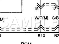 2005 KIA Amanti  3.5 V6 GAS Wiring Diagram
