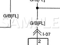 2005 KIA Spectra LX 2.0 L4 GAS Wiring Diagram