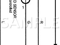 2005 Lexus GS430  4.3 V8 GAS Wiring Diagram