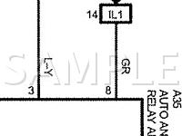 2005 Lexus GS430  4.3 V8 GAS Wiring Diagram