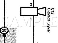 2005 Lexus LX470  4.7 V8 GAS Wiring Diagram