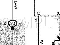 2005 Lexus LX470  4.7 V8 GAS Wiring Diagram