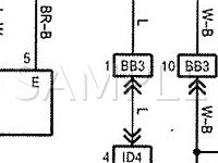 2006 Lexus LX470  4.7 V8 GAS Wiring Diagram