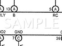 2006 Lexus LX470  4.7 V8 GAS Wiring Diagram