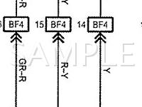 2006 Lexus LX470  4.7 V8 GAS Wiring Diagram