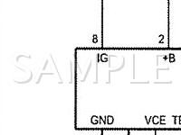 2006 Lexus RX400H  3.3 V6 ELECTRIC/GAS Wiring Diagram