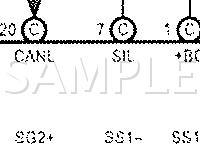 2007 Lexus GS450H  3.5 V6 ELECTRIC/GAS Wiring Diagram