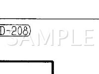 2002 Mitsubishi Montero  3.5 V6 GAS Wiring Diagram