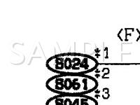 2003 Mitsubishi Eclipse Spyder GTS 3.0 V6 GAS Wiring Diagram