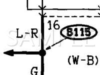 2003 Mitsubishi Eclipse Spyder 2.4 L4 GAS Wiring Diagram