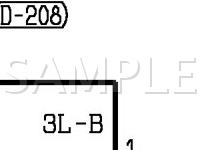 2003 Mitsubishi Montero  3.8 V6 GAS Wiring Diagram