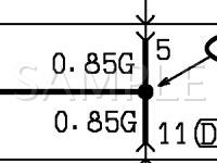 2003 Mitsubishi Montero Sport  3.0 V6 GAS Wiring Diagram