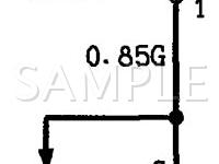2004 Mitsubishi Diamante  3.5 V6 GAS Wiring Diagram