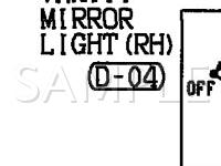 2004 Mitsubishi Diamante  3.5 V6 GAS Wiring Diagram