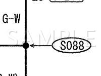 2004 Mitsubishi Galant  3.8 V6 GAS Wiring Diagram