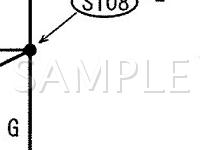 2004 Mitsubishi Galant  3.8 V6 GAS Wiring Diagram