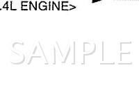 2004 Mitsubishi Galant  3.8 V6 GAS Wiring Diagram
