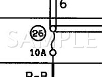 2004 Mitsubishi Montero  3.8 V6 GAS Wiring Diagram
