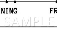 2004 Mitsubishi Montero  3.8 V6 GAS Wiring Diagram