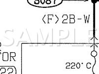 2004 Mitsubishi Montero Sport  3.5 V6 GAS Wiring Diagram