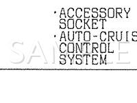 2004 Mitsubishi Montero Sport  3.5 V6 GAS Wiring Diagram