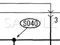 2004 Mitsubishi Outlander  2.4 L4 GAS Wiring Diagram